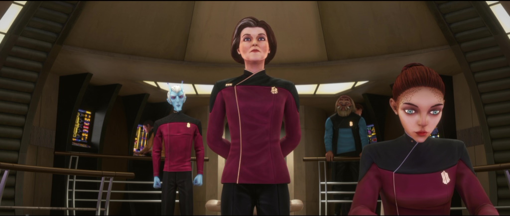 Admiral Janeway detects the U.S.S. Protostar