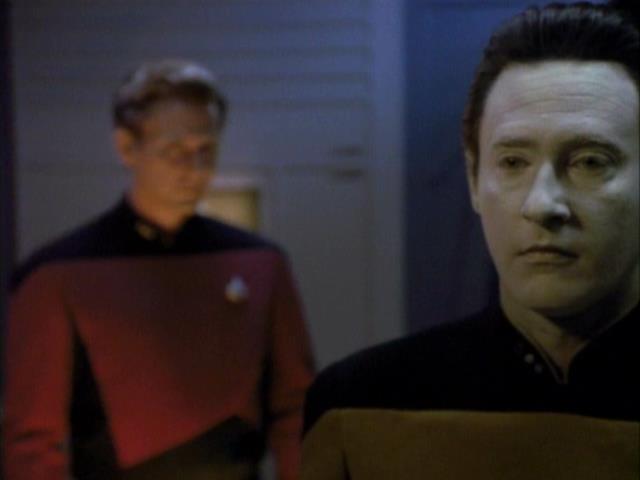 Data takes command of the U.S.S. Sutherland