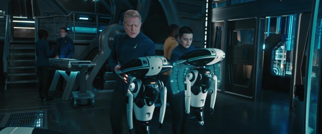 Stamets and Adira prepare the DOTs