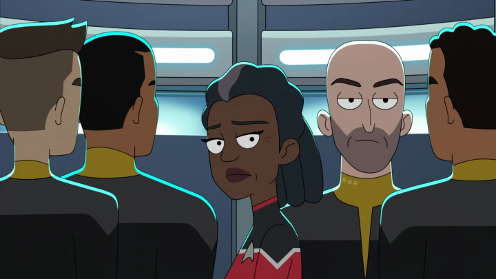 Starfleet Security arrests Captain Freeman