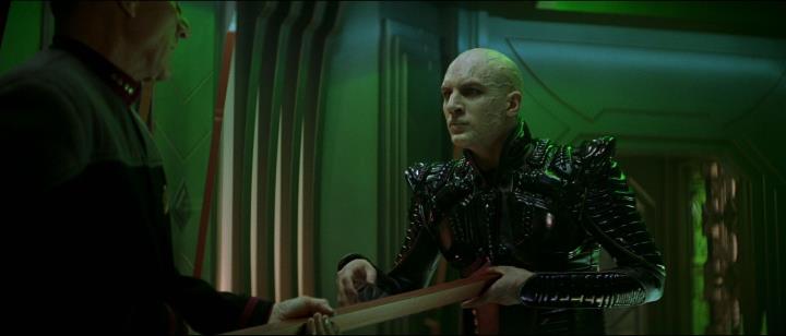 Picard kills Shinzon (<i>Star Trek: Nemesis</i>)