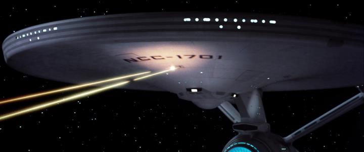U.S.S. Enterprise NCC-1701 fires on U.S.S. Reliant (<i>Star Trek II: The Wrath of Khan</i>)