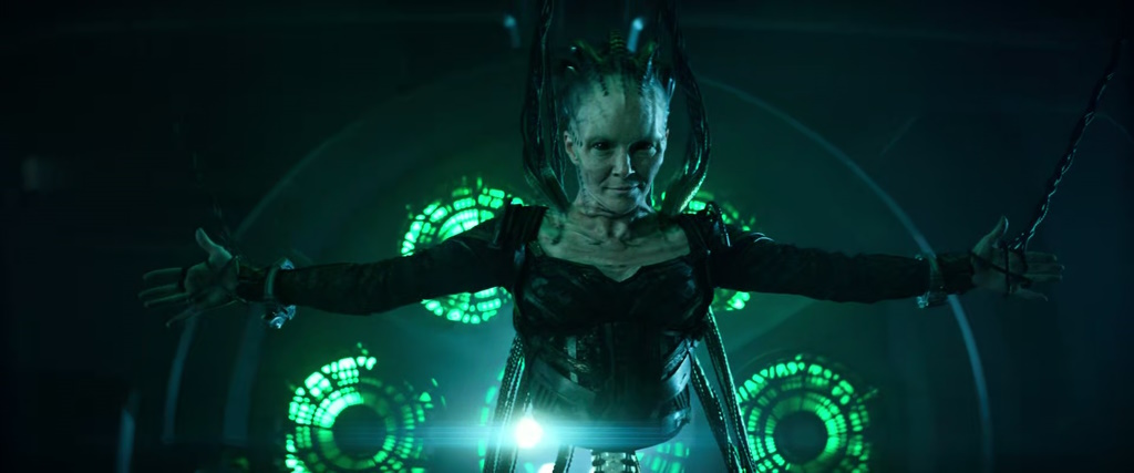 The Borg Queen is linked into La Sirena