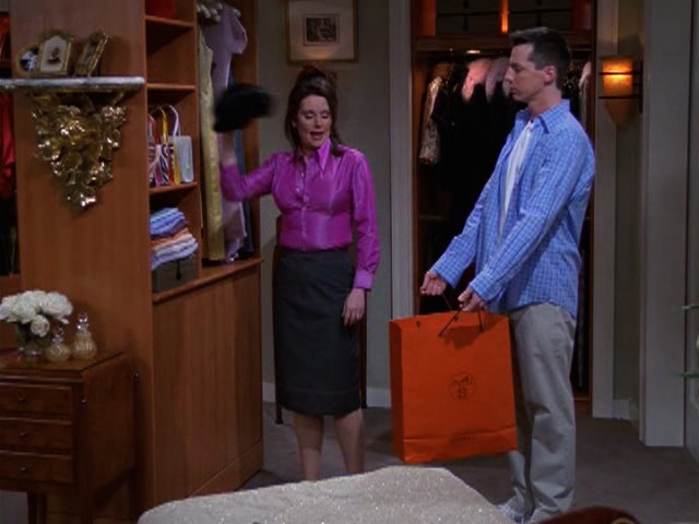 Jack pressures Karen into donating clothes to charity